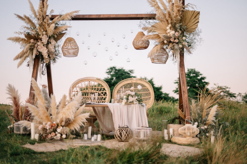 Backdate 1 Top Wedding Trends: Rustic & Boho  Organic Events Supply