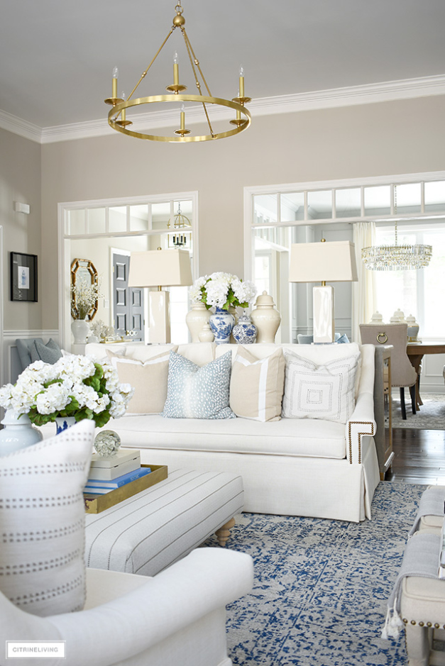 Backdate 5 Spring Living Room Decorating Tips - CitrineLiving